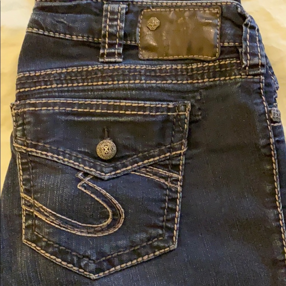 Silver Jeans mid skinny jeans